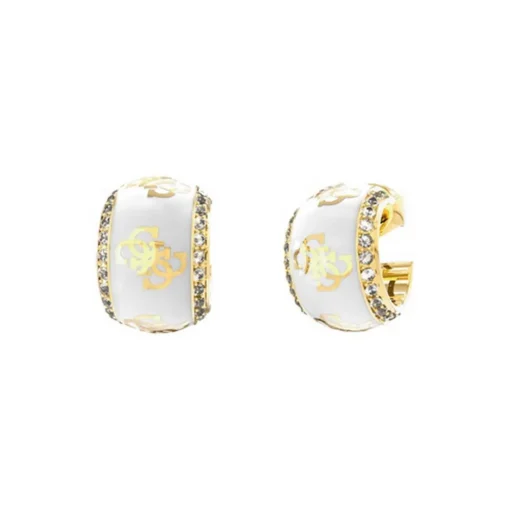 Boucles d'oreilles Femme Guess Bijoux - JUBE02280JWYGWH 4G LOOP Acier Doré