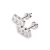 Boucles d'oreilles femme Kosma Paris Pavia - Argent Blanc BES25078-R