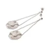 Boucles d'oreilles femme Kosma Paris Flora - Argenté Blanc TS202440-R