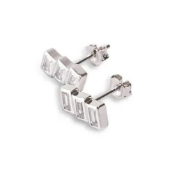 Boucles d'oreilles femme Kosma Paris Pavia - Argent Blanc BES25078-R