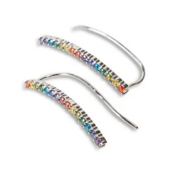 Boucles d'oreilles femme Kosma Paris Harlequin - Argenté TS202478-R