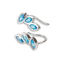 Boucles d'oreilles femme Kosma Paris Kira - Argenté