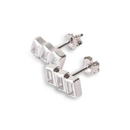 Boucles d'oreilles femme Kosma Paris Pavia - Argent Blanc BES25078-R