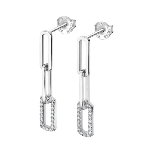 Boucles d'oreilles Femme Lotus Silver - LP3416-4-1 Argent