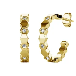 Boucles d’oreilles Femme MYC-Paris - DE0136-G Laiton Doré