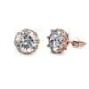 Boucles d'oreilles Femme MYC-Paris EVIDENCE - DE0081-RG Laiton Doré rose