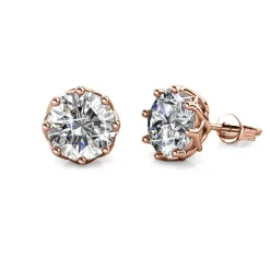 Boucles d'oreilles Femme MYC-Paris EVIDENCE - DE0081-RG Laiton Doré rose