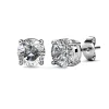 Boucles d'oreilles Femme MYC-Paris Solitaire - DE0065-S Laiton Argent
