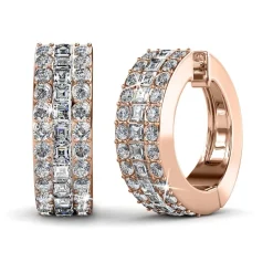 Boucles d’oreilles Femme MYC-Paris - DE0057-RG Laiton Doré rose