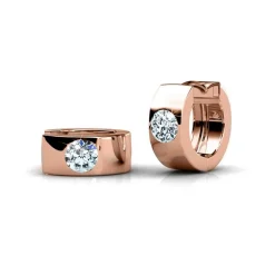 Boucles d’oreilles Femme MYC-Paris - DE0040-RG Laiton Doré rose