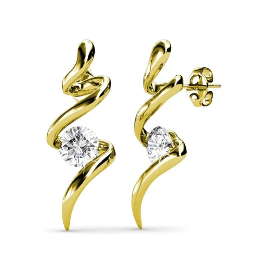 Boucles d’oreilles Femme MYC-Paris EVIDENCE - DE0033-G Laiton Doré