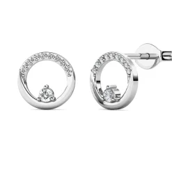 Boucles d’oreilles Femme MYC-Paris - DE0442-S Laiton Argent