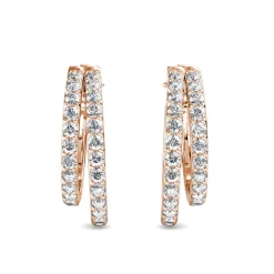 Boucles d’oreilles Femme MYC-Paris - DE0429-RG Laiton Doré rose
