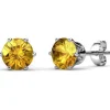 Boucles d'oreilles Femme MYC-Paris Pierres de naissance - DE0357-11 Laiton Argent