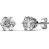 Boucles d'oreilles Femme MYC-Paris Pierres de naissance - DE0357-04 Laiton Argent