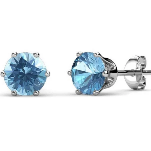 Boucles d'oreilles Femme MYC-Paris Pierres de naissance - DE0357-03 Laiton Argent
