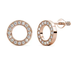 Boucles d’oreilles Femme MYC-Paris - DE0323-RG Laiton Doré rose