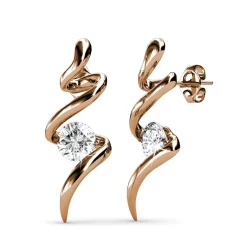 Boucles d’oreilles Femme MYC-Paris EVIDENCE - DE0033-RG Laiton Doré rose