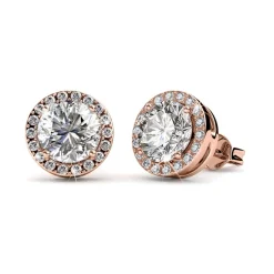 Boucles d’oreilles Femme MYC-Paris - DE0247-RG Laiton Doré rose