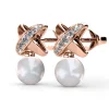 Boucles d’oreilles Femme MYC-Paris - DE0246-RG Laiton Doré rose