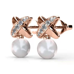 Boucles d’oreilles Femme MYC-Paris - DE0246-RG Laiton Doré rose