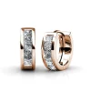 Boucles d’oreilles Femme MYC-Paris Square - DE0215-RG Laiton Doré rose