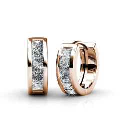 Boucles d’oreilles Femme MYC-Paris Square - DE0215-RG Laiton Doré rose