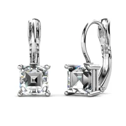 Boucles d’oreilles Femme MYC-Paris Square - DE0007-S-C Laiton Argent