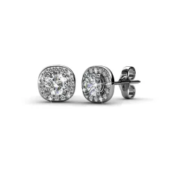 Boucles d'oreilles Femme MYC-Paris Solitaire - DE0203-S Laiton Argent