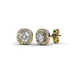 Boucles d'oreilles Femme MYC-Paris Solitaire - DE0203-G Laiton Doré
