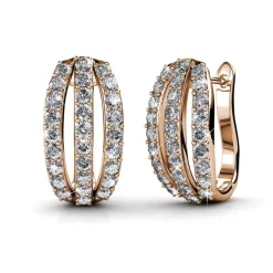 Boucles d’oreilles Femme MYC-Paris - DE0153-RG Laiton Doré rose