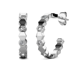 Boucles d’oreilles Femme MYC-Paris - DE0136-S Laiton Argent