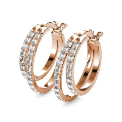 Boucles d’oreilles Femme MYC-Paris - DE0429-RG Laiton Doré rose