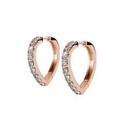 Boucles d’oreilles Femme MYC-Paris - DE0373-RG Laiton Doré rose