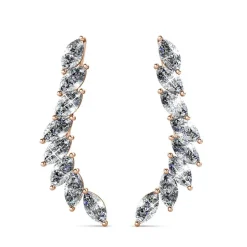 Boucles d’oreilles Femme MYC-Paris - DE0340-RG-C Laiton Doré rose