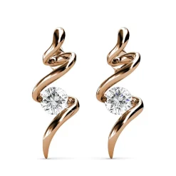 Boucles d’oreilles Femme MYC-Paris EVIDENCE - DE0033-RG Laiton Doré rose