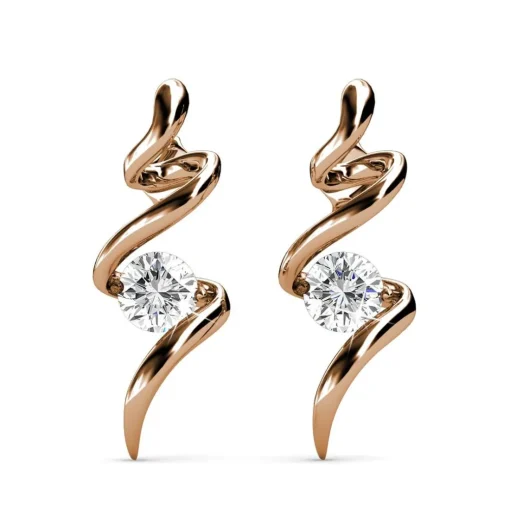 Boucles d’oreilles Femme MYC-Paris EVIDENCE - DE0033-RG Laiton Doré rose