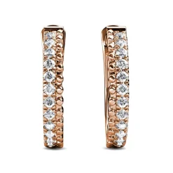Boucles d'oreilles Femme MYC-Paris - DE0565-RG Laiton Doré rose