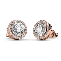 Boucles d’oreilles Femme MYC-Paris - DE0247-RG Laiton Doré rose