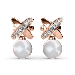 Boucles d’oreilles Femme MYC-Paris - DE0246-RG Laiton Doré rose