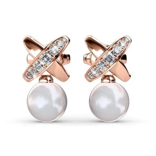 Boucles d’oreilles Femme MYC-Paris - DE0246-RG Laiton Doré rose