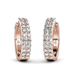 Boucles d’oreilles Femme MYC-Paris - DE0220-RG Laiton Doré rose
