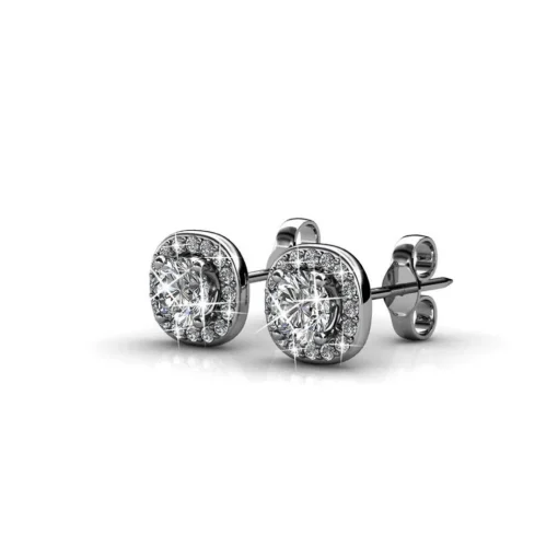 Boucles d'oreilles Femme MYC-Paris Solitaire - DE0203-S Laiton Argent