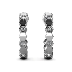 Boucles d’oreilles Femme MYC-Paris - DE0136-S Laiton Argent