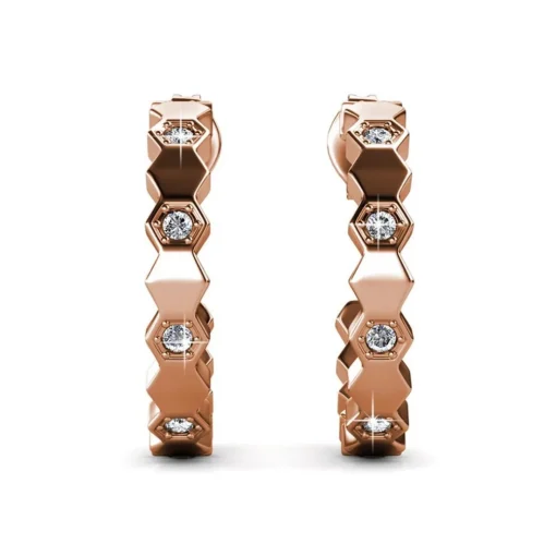 Boucles d’oreilles Femme MYC-Paris - DE0136-RG Laiton Doré rose