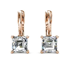 Boucles d’oreilles Femme MYC-Paris Square - DE0007-RG-C Laiton Doré rose