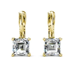 Boucles d’oreilles Femme MYC-Paris Square - DE0007-G-C Laiton Doré