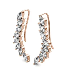 Boucles d’oreilles Femme MYC-Paris - DE0340-RG-C Laiton Doré rose