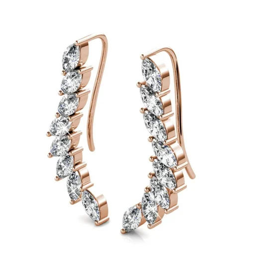 Boucles d’oreilles Femme MYC-Paris - DE0340-RG-C Laiton Doré rose