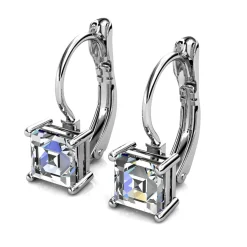 Boucles d’oreilles Femme MYC-Paris Square - DE0007-S-C Laiton Argent